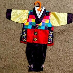 3pc Traditional Korean Hanbok for boys